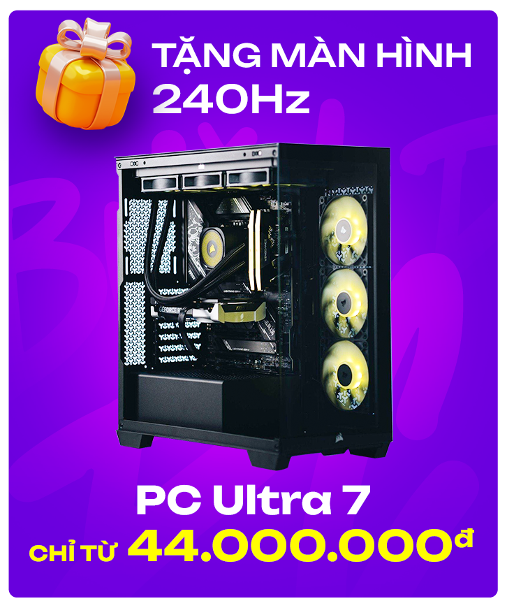 PC Gaming, máy tính để bàn chính hãng, giá rẻ, trả góp 0%