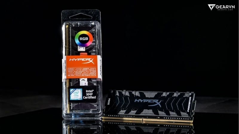 Ram Kingston HyperX Predator RGB 8GB 3200 có bus 3200MHz đáp ứng tốt mọi nhu cầu