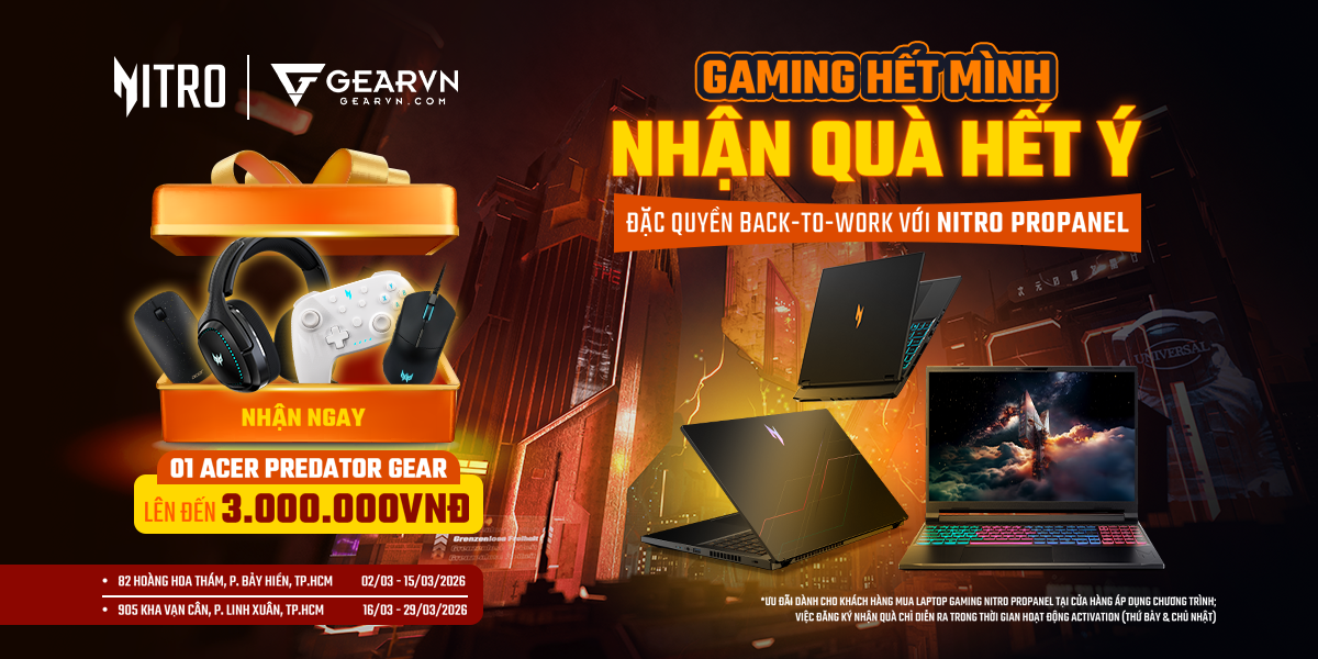 Gaming Hết Mình - Nhận Quà Hết Ý