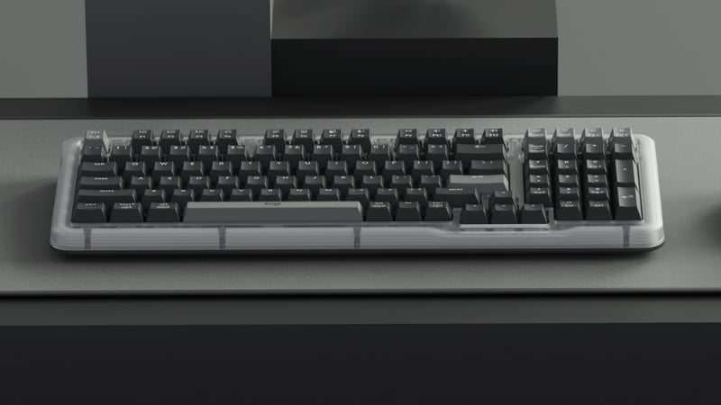 Bàn phím không dây Logitech Alto Keys K98M Graphite có thể kết nối đa thiết bị với Easy-Switch