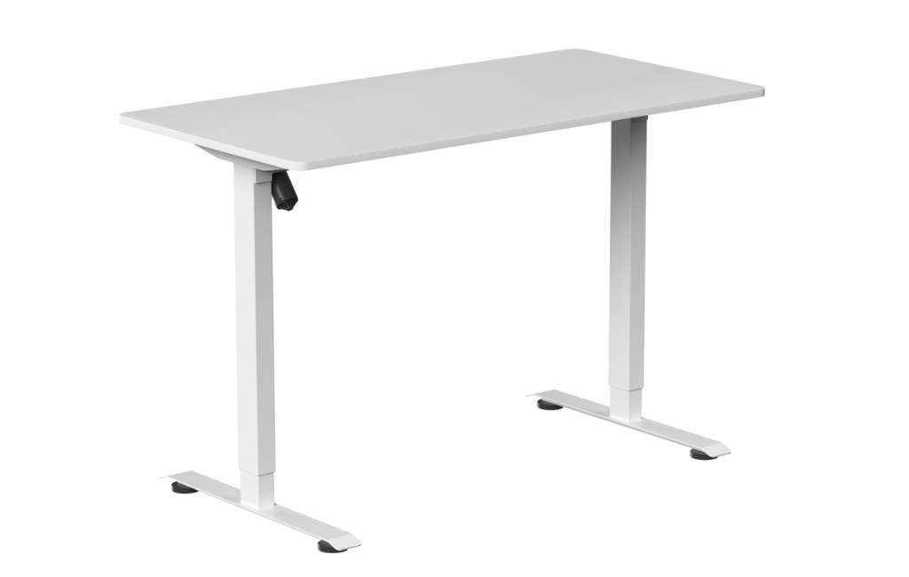 GEARVN - Bàn nâng hạ Warrior Paladin WGT604 White (version 2025)