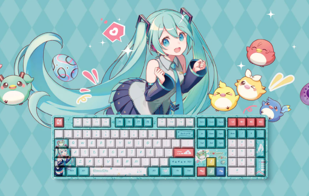 GEARVN - Bàn phím AKKO 5108B Plus Hatsune Miku Akko Piano Pro Switch
