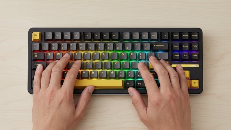 Bàn phím AKKO TAC87 3 MODE cho trải nghiệm gõ phím êm ái