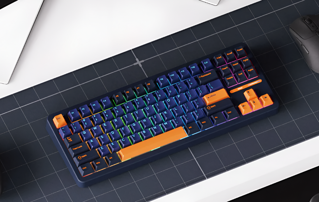 GEARVN - Bàn phím AKKO TAC87 3 MODE Horizon Mirror switch