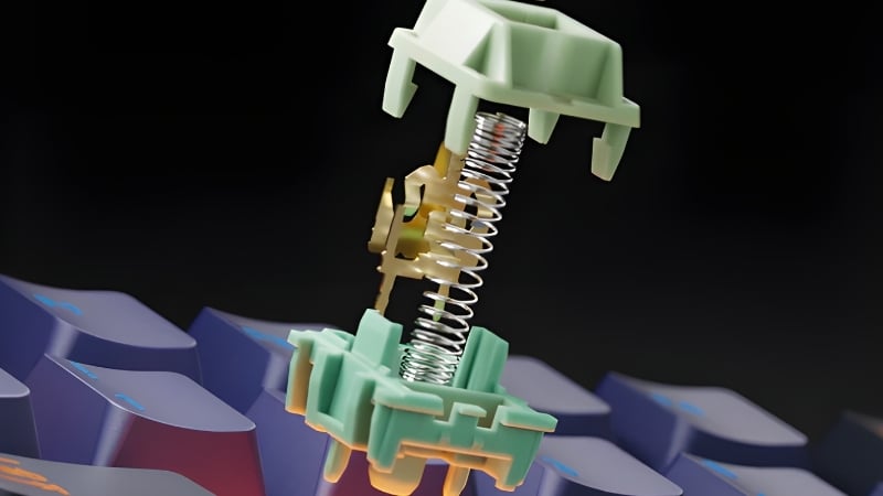 Bàn phím AKKO TAC87 3 MODE Horizon Mirror switch có thể thay thế switch