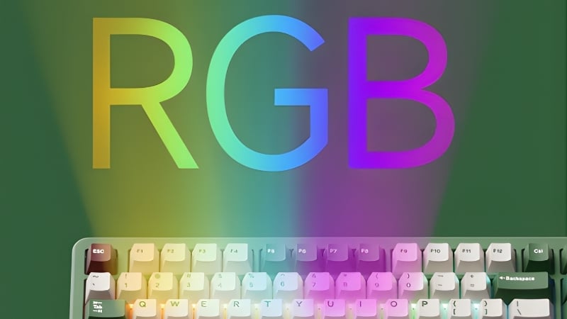 Bàn phím AKKO TAC87 3 MODE Matcha tuỳ chỉnh LED RGB nổi bật