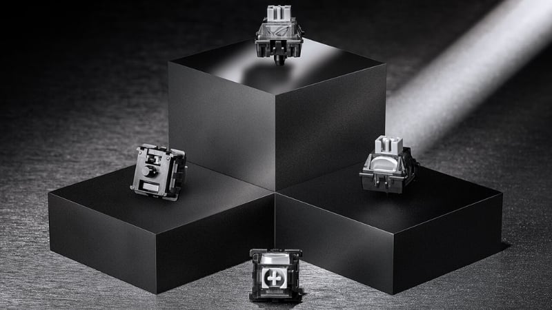 Bàn phím ASUS M605 ROG FALCHION ACE HFX có switch&nbsp;ROG HFX