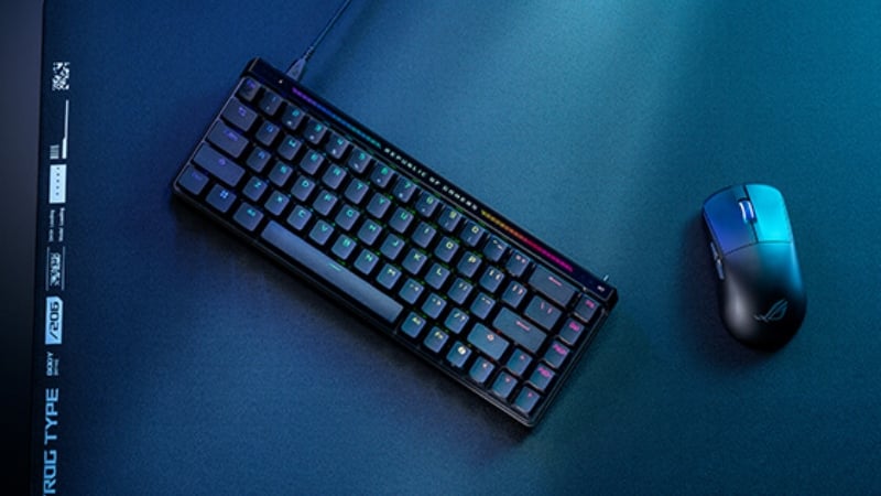 Bàn phím ASUS M605 ROG FALCHION ACE HFX được trang bị chuẩn kết nối USB