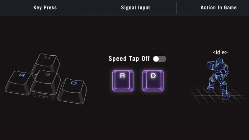 Bàn phím ASUS M704 ROG AZOTH X NX Snow V2 Switch có công nghệ Speed Tap đỉnh của chóp