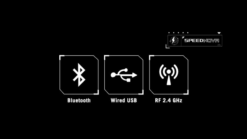 Bàn phím ASUS M704 ROG AZOTH X NX Snow V2 Switch kết nối linh hoạt