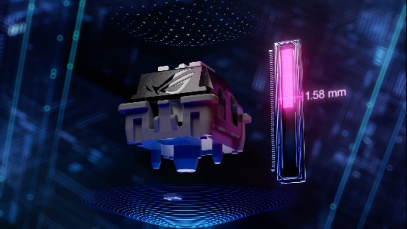 Bàn phím ASUS ROG Falcata Gaming có tốc độ và độ chính xác vượt trội