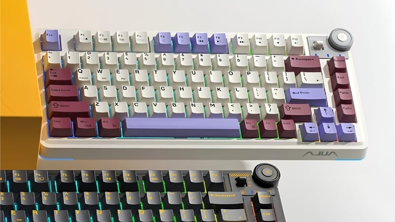 Bàn phím AULA AU75 TM AU7502 có thiết kế tenkeyless 81 phím