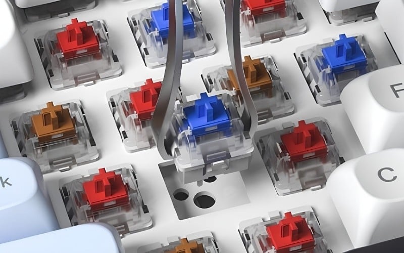 Linear switch có hành trình phím mượt, ít khựng