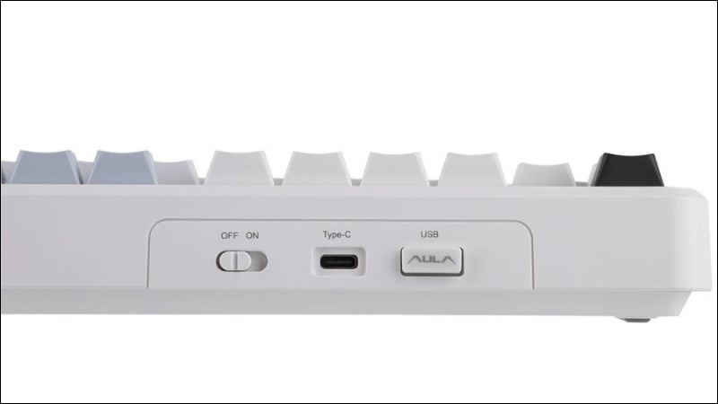 Bàn phím AULA F108 Pro F10806 có kết nối cả có dây và không dây
