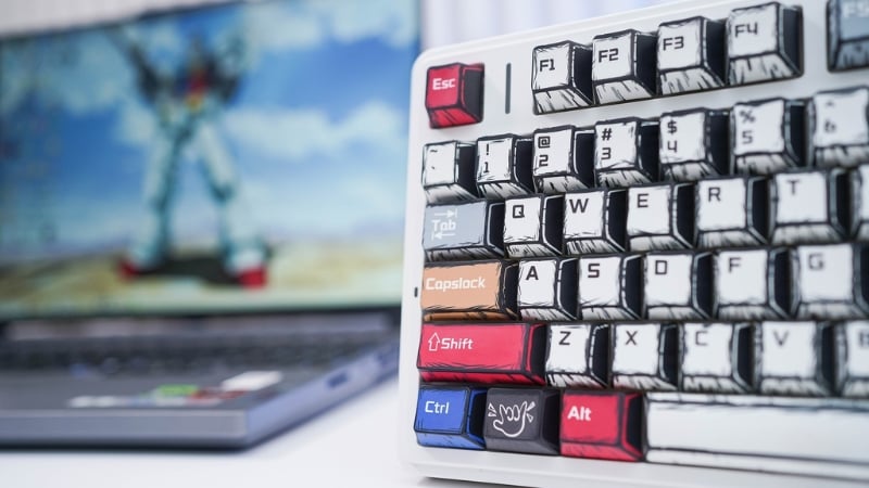 Bàn phím AULA F75 TM F7521 cho trải nghiệm gõ với switch Reaper