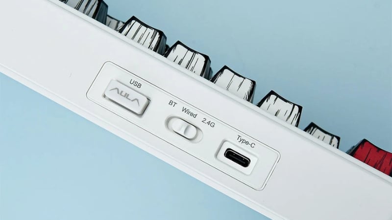 Bàn phím AULA F75 TM F7521 có kết nối linh hoạt ba chế độ