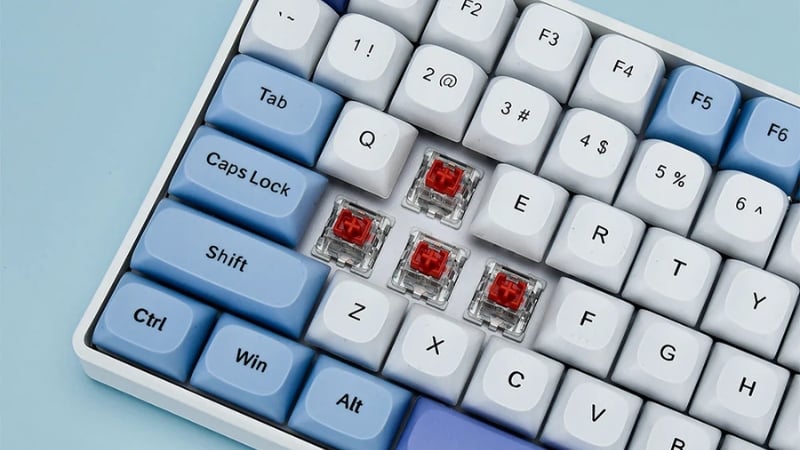 Bàn phím AULA S100 PRO TM S100PRO01 có Red Switch cho thao tác nhanh và êm
