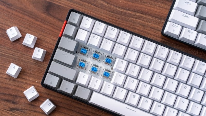 Bàn phím E-Dra EK384 Triple Mode Beta Red Switch có switch E-Dra đa tùy chọn