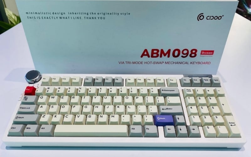 Hầu hết các mẫu bàn phím CIDOO đều hỗ trợ kết nối Tri-mode