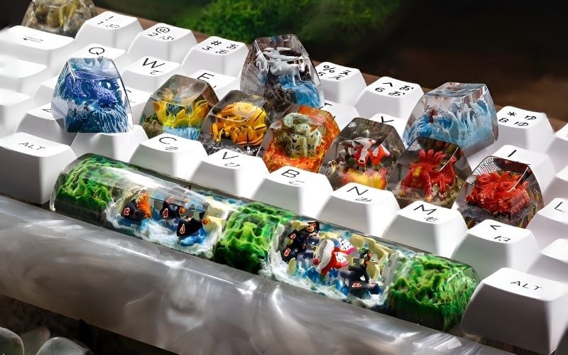 Keycap là phần tay chạm trực tiếp mỗi ngày