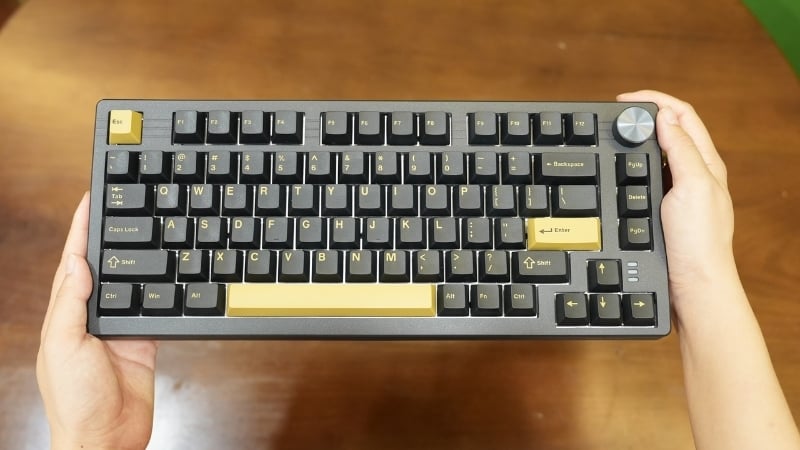 Bàn phím cơ DareU EK75 Rapid Trigger Black cho phản hồi chuẩn xác với N-Key Rollover