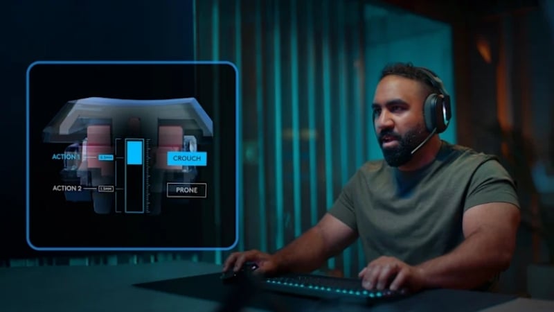 Bàn phím Logitech G515 RAPID TKL RGB Black cho trải nghiệm gõ nhanh