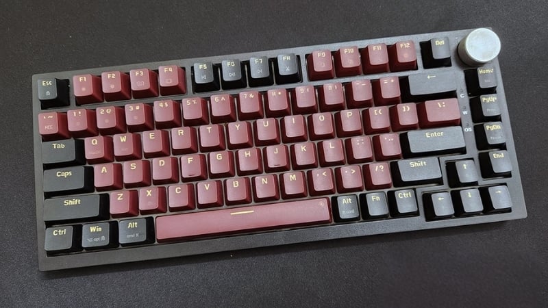 Bàn phím cơ E-Dra không dây EK375 Pro Alpha Red Switch có thiết kế nhỏ gọn