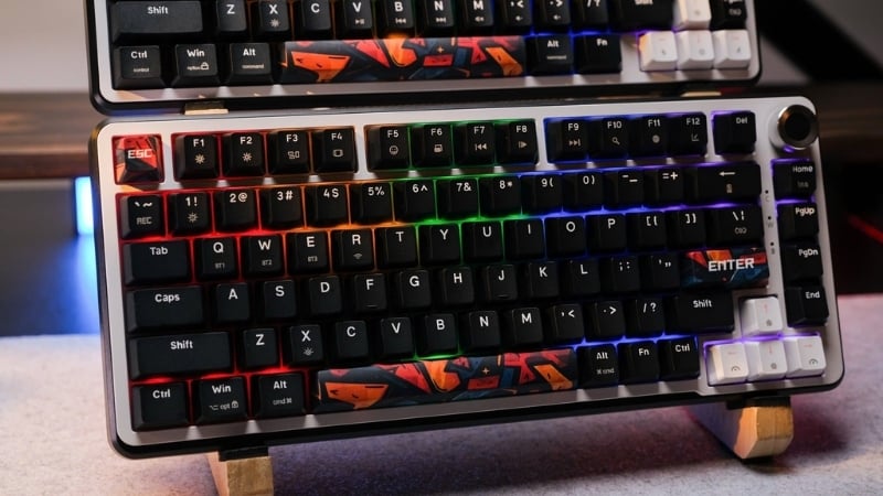 Bàn phím cơ E-Dra EK375S Red Switch có layout 83 phím