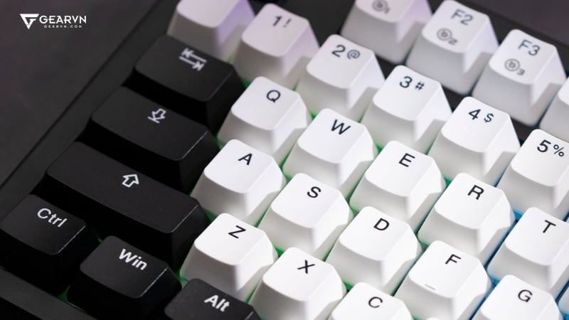Bàn phím DareU EK104 Rainbow White Black Dream Switch có tính năng N‑Key Rollover