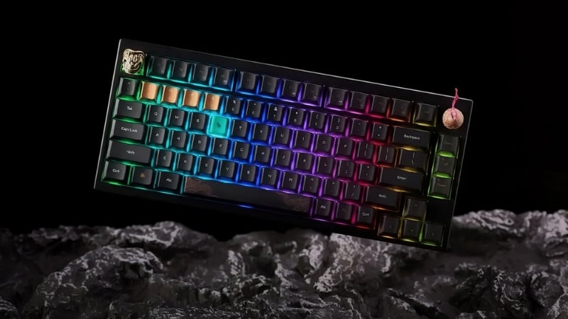 Bàn phím Keychron Black Myth Wukong có thiết kế độc đáo