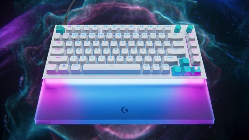 Bàn phím Logitech G512 X 75 TMR 8K White có tốc độ gửi tín hiệu 8K vượt trội
