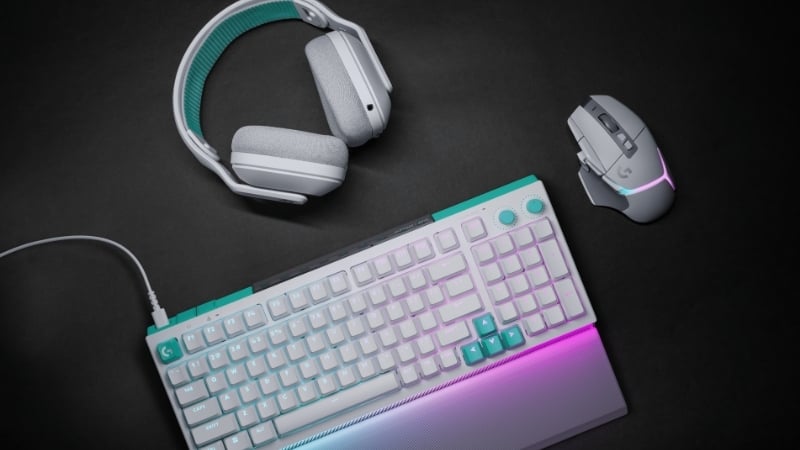 Bàn phím Logitech G512 X 98 TMR 8K White có tốc độ gửi tín hiệu 8KHz