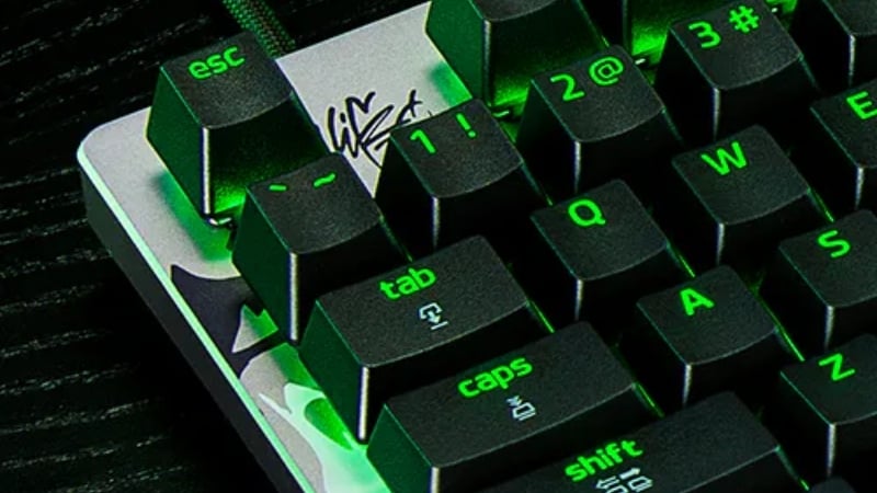 Bàn phím Razer Huntsman V3 Pro Tenkeyless 8KHz - NiKo Edition có tính năng Rapid Trigger