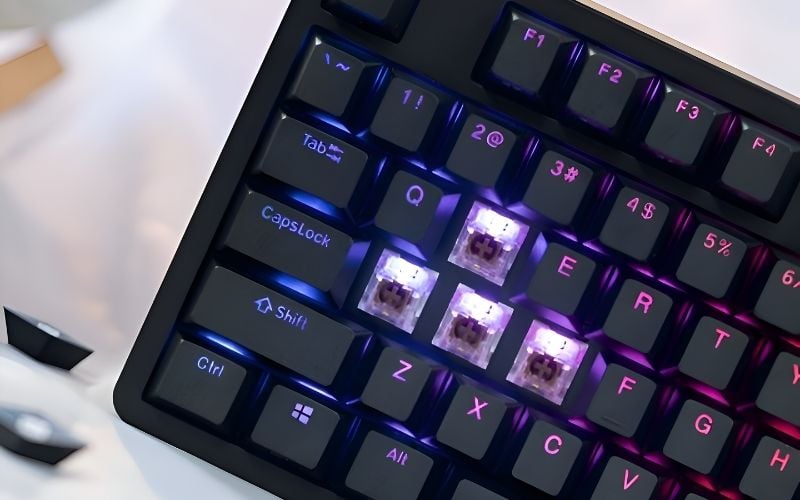 Bàn phím&nbsp;Durgod được trang bị&nbsp;Switch Kailh Turbo Brown