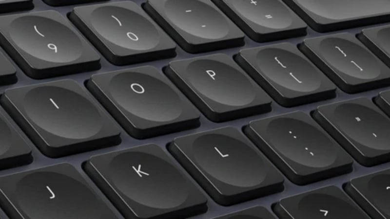 Bàn phím Keychron B1P-K9 Deep Black có keycap lõm hỗ trợ nhập liệu