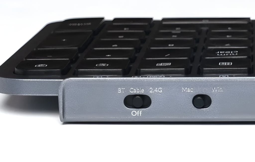 GEARVN - Bàn phím Keychron B6P-K1 Space Gray Scissor