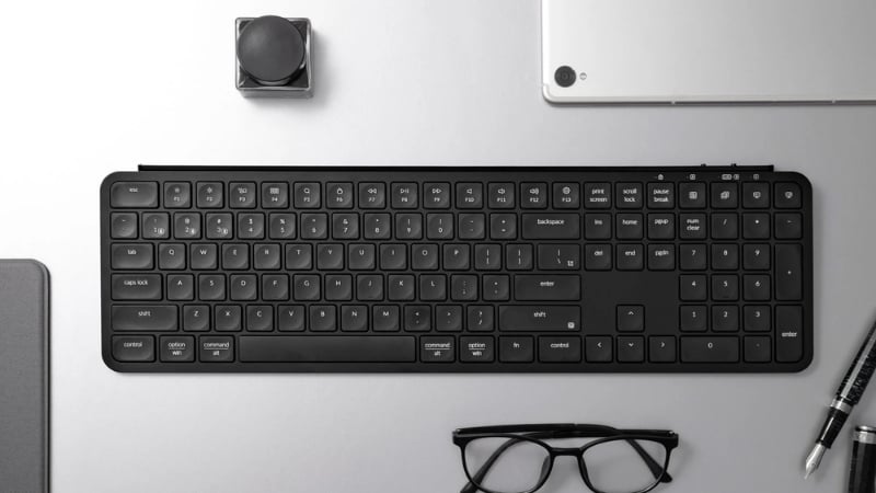 Bàn phím Keychron B6P-K9 Deep Black có hiệu năng phản hồi với tần số quét cao