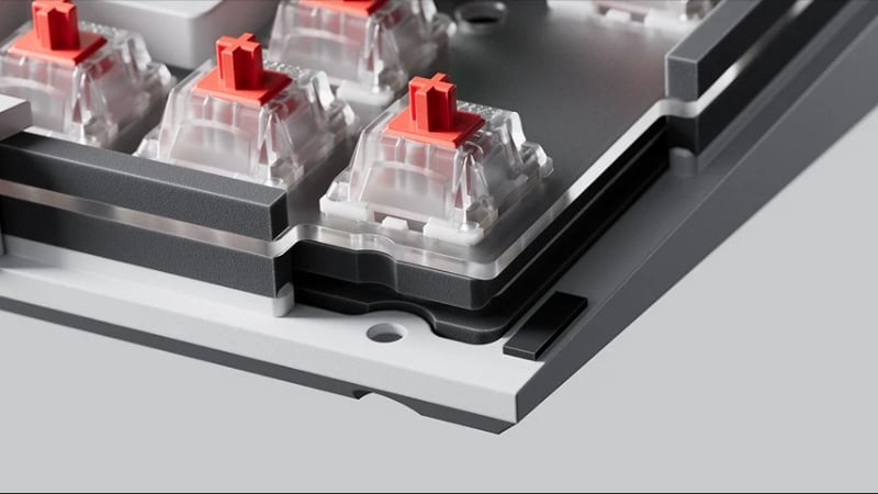 Bàn phím Keychron Q6M-M1 Carbon Black có Gateron Jupiter switch độc quyền