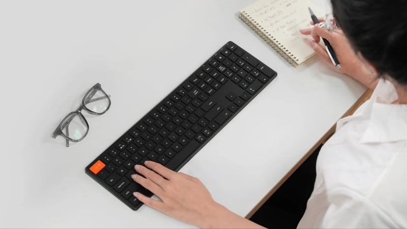 Bàn phím không dây HyperWork HyperOne Gen 3 Plus Đen