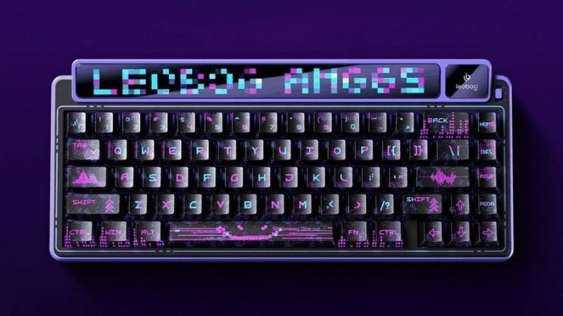 Bàn phím Leobog AMG65 TM AMG6501 linh hoạt tối đa với kết nối 3 chế độ