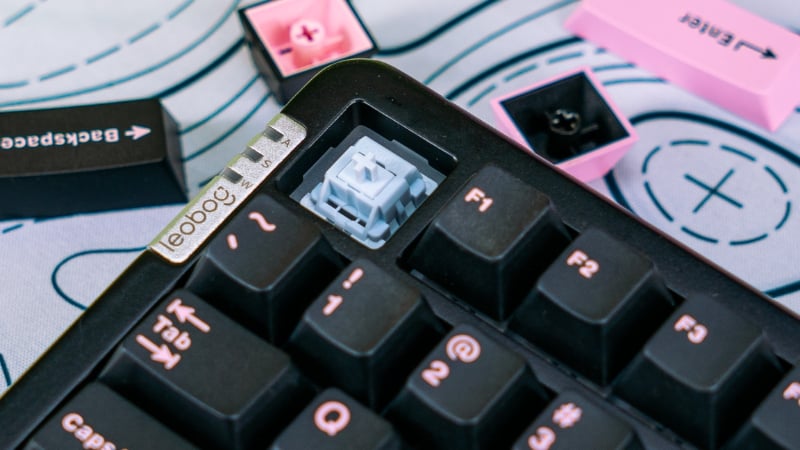 Bàn phím Leobog Hi86 TM HI8604 có độ ổn định của bàn phím