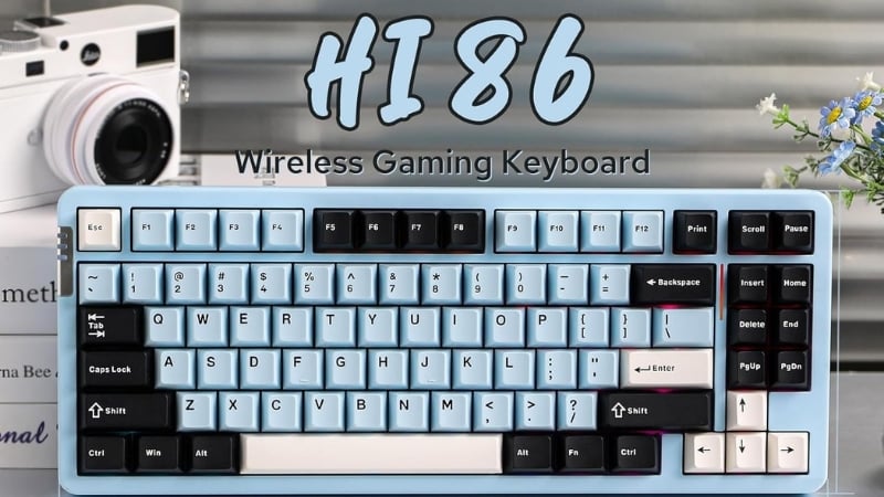 Bàn phím Leobog Hi86 TM HI8603 có layout 86 phím gọn gàng