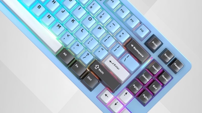 Bàn phím Leobog Hi86 TM HI8603 hoàn thiện chắc chắn với keycap PBT