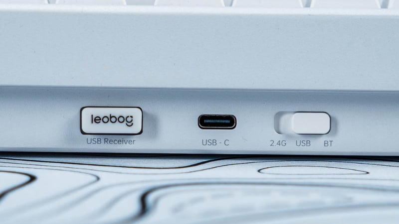 Bàn phím Leobog Hi86 TM HI8602 có kết nối 3 mode linh hoạt