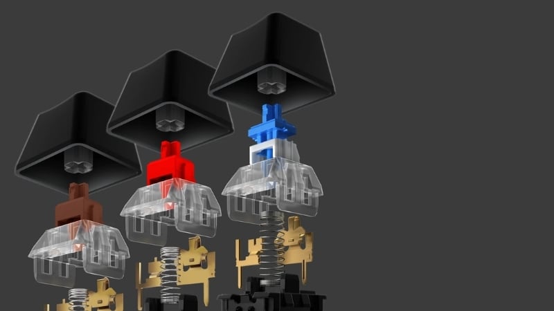 Bàn phím Logitech G512 Carbon có switch cơ học GX