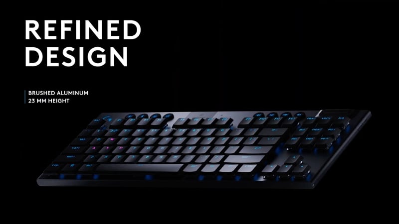 Bàn phím Logitech G915 X Lightspeed được lược bỏ bàn phím số
