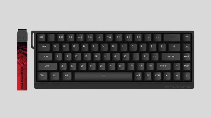 Bàn phím MadLions có dây MAD 68 PRO Magnetic Black