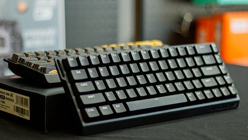Bàn phím MadLions MAD 68 HE Basic Magnetic Black (NO LED) có keycap bền chắc