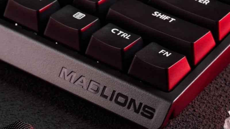 Bàn phím MadLions có dây MAD 68 PRO Magnetic Black có switch từ tính chính xác