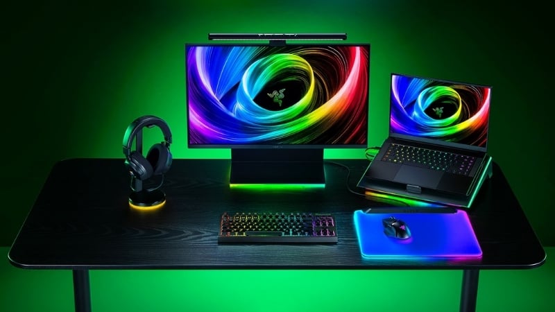 Bàn phím Razer BlackWidow V4 Tenkeyless HyperSpeed có thiết kế gọn nhẹ